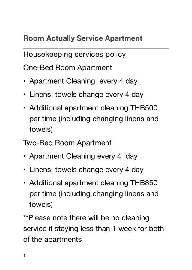 Room Actually Service Apartment Karon Exterior photo